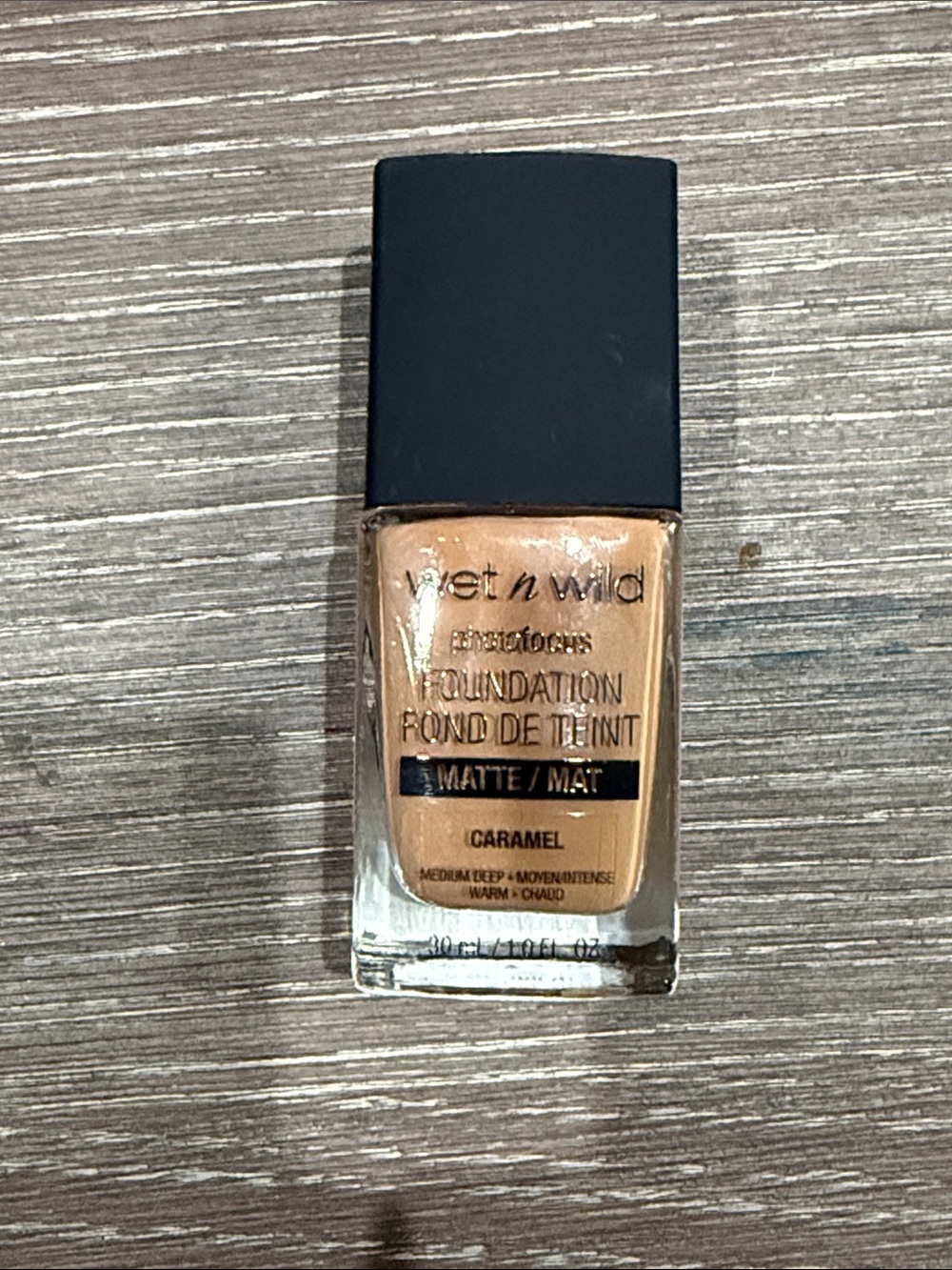 NWT wet n wild Matte Liquid Foundation — Caramel (Warm Medium-Deep)